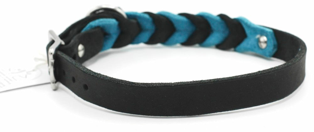 Fettleder Halsband „Awesome“| Breite 20mm | HU 41-47cm