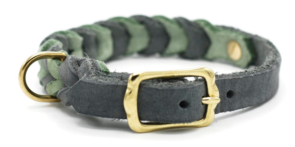 Handgemachtes Fettleder Halsband