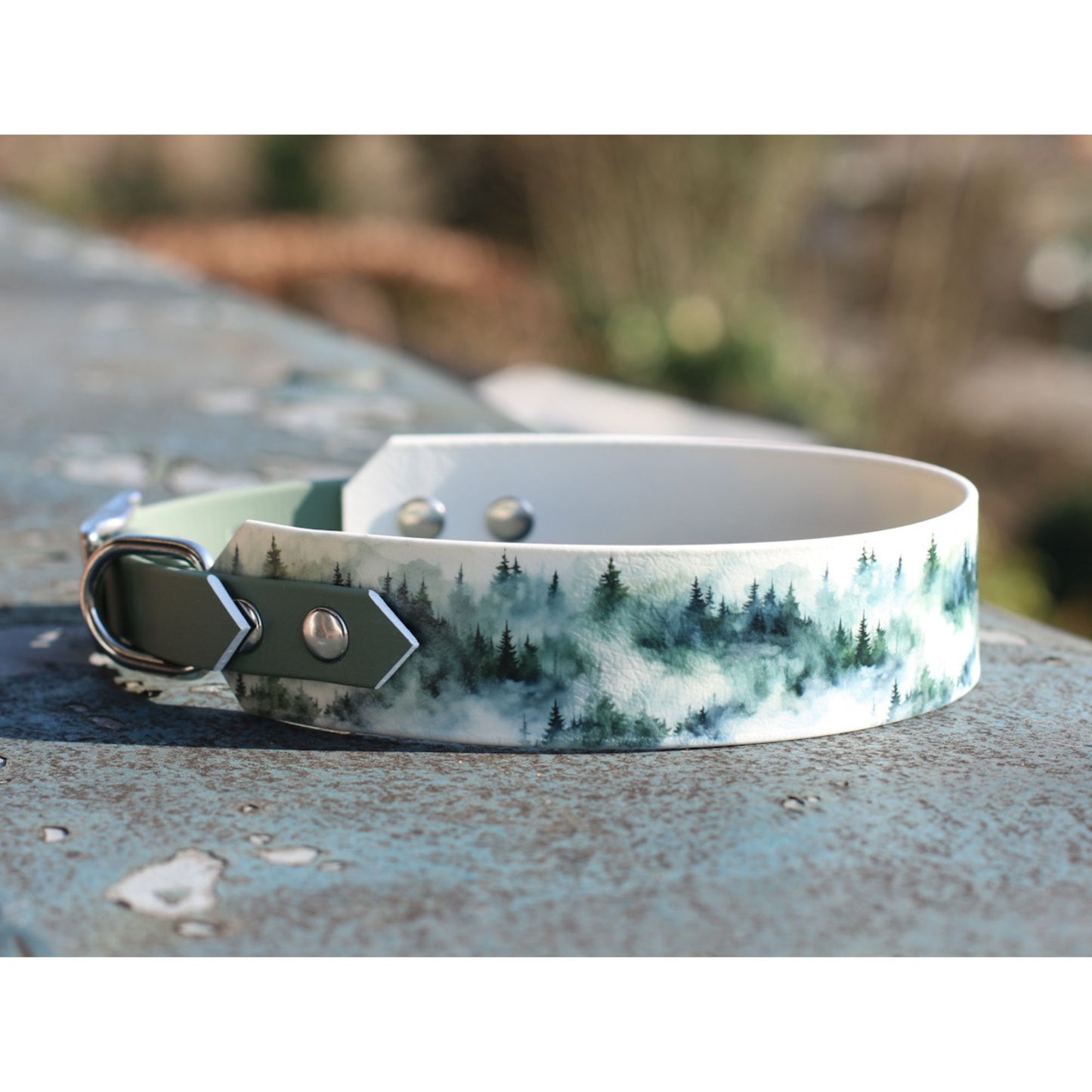 Print BioThane® Halsband | Modell "Blended"