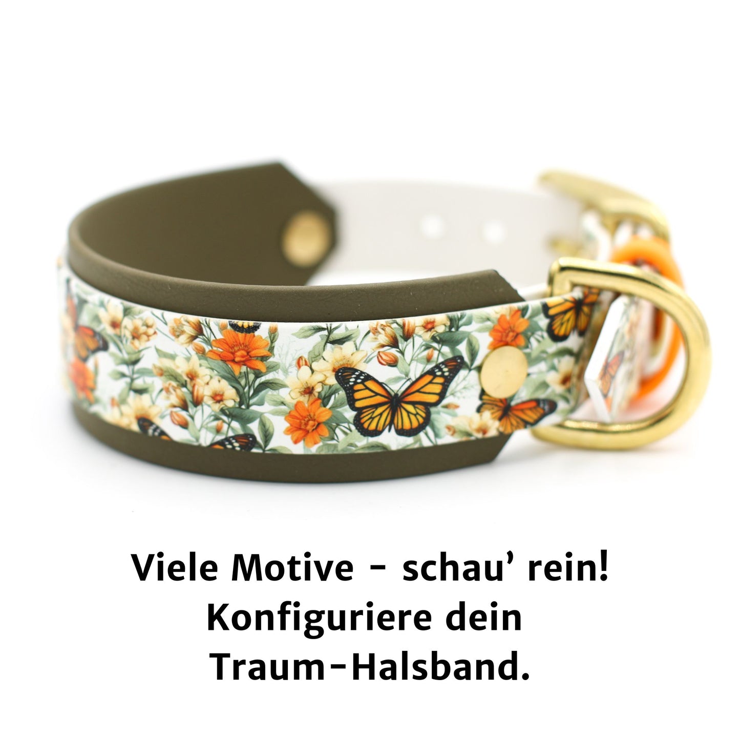 Print BioThane® Halsband | Modell "Layered"