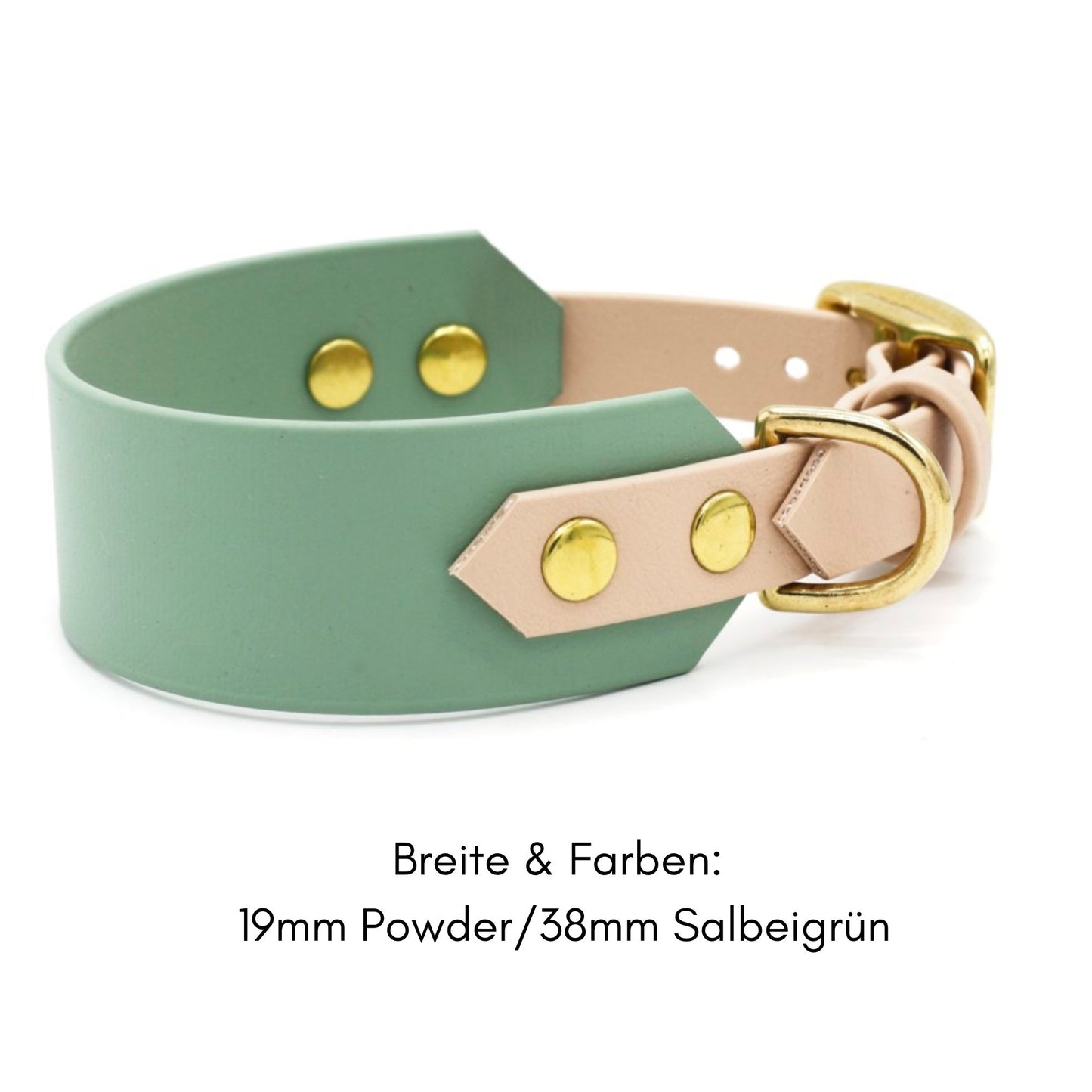 BioThane® Halsband zweifarbig | Modell "Blended"