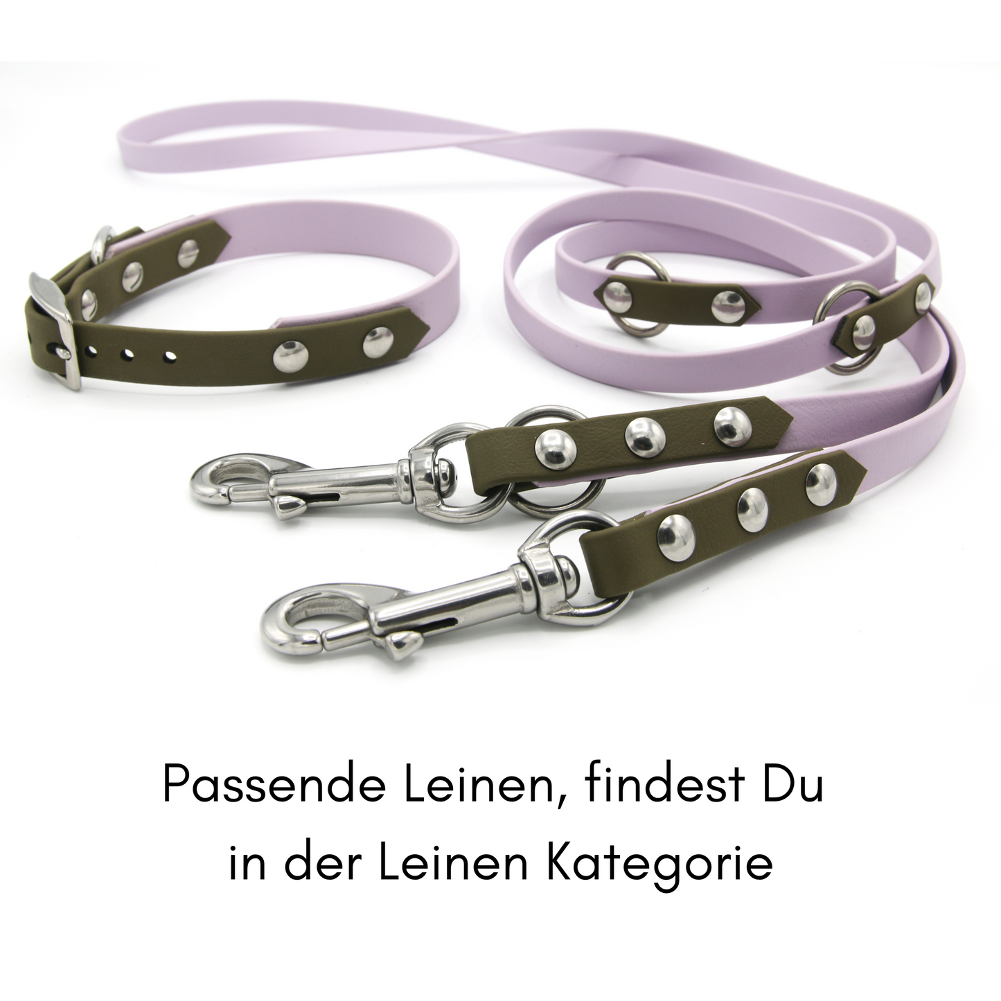 BioThane® Halsband zweifarbig | Modell "Blended"