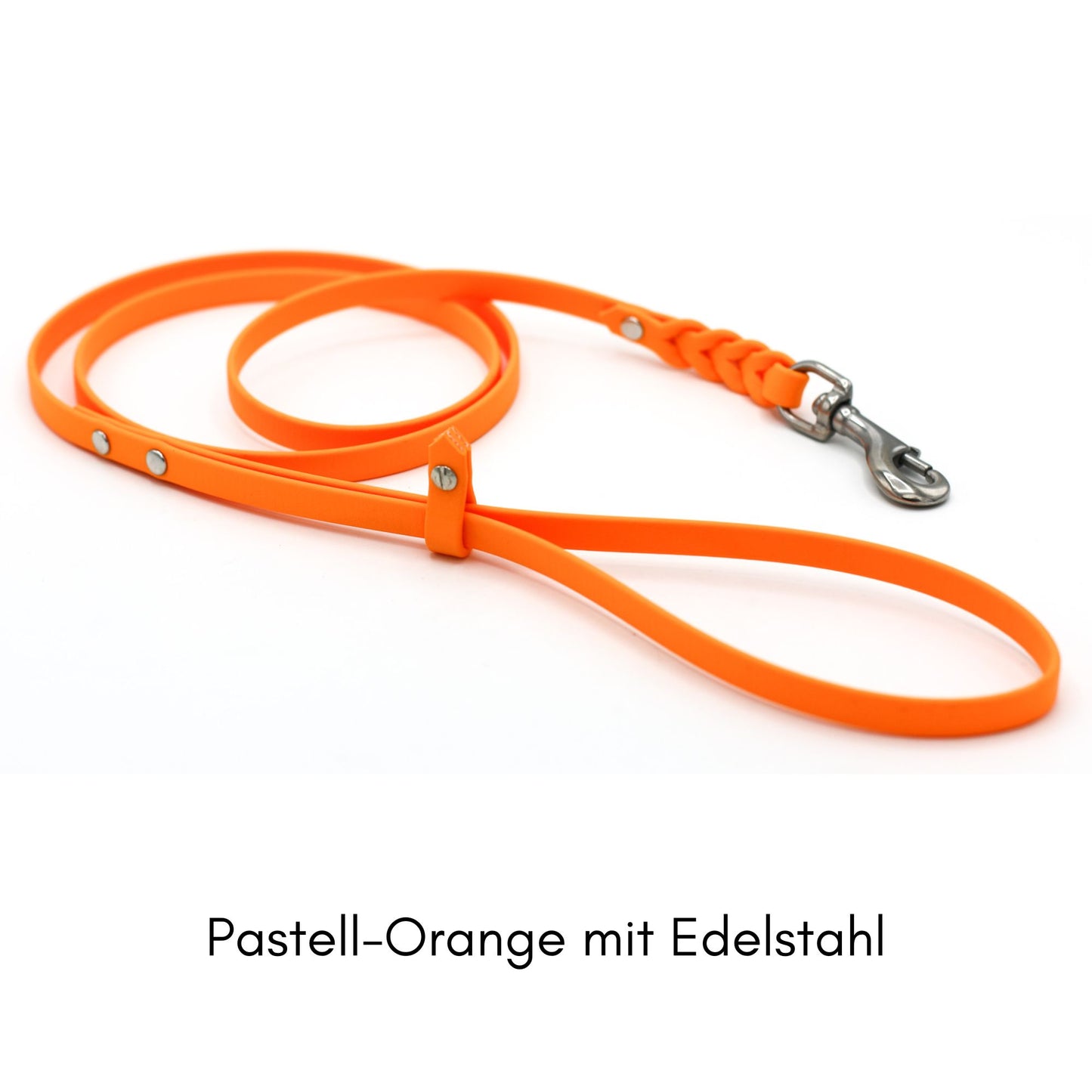 BioThane® Hundeleine für kleine Hunde | nicht verstellbar | geflochten | City-Leine