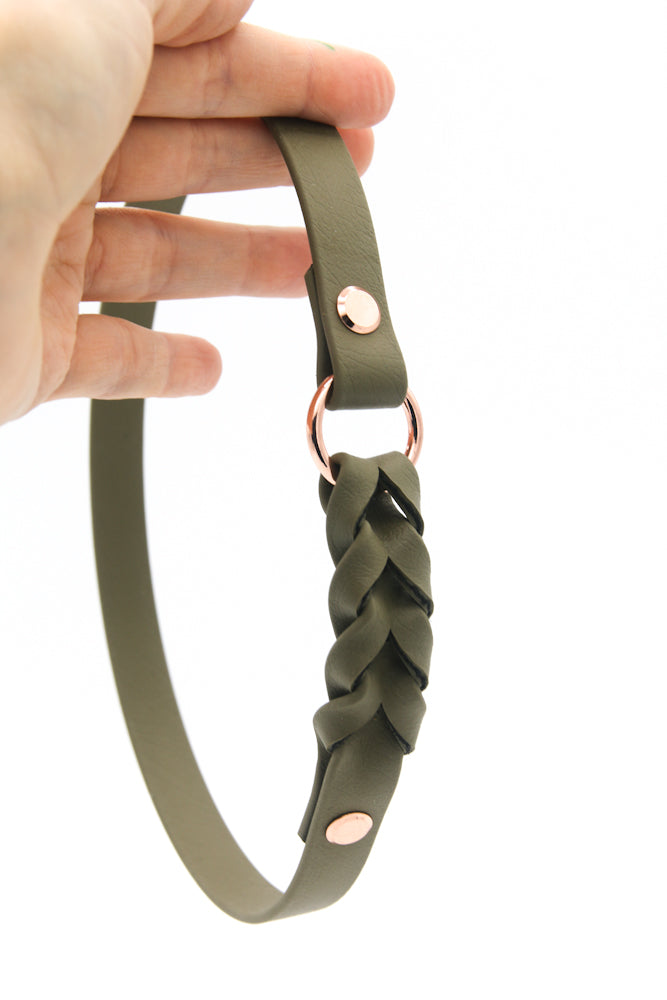 BioThane® Markenhalsband | Modell "Braided"