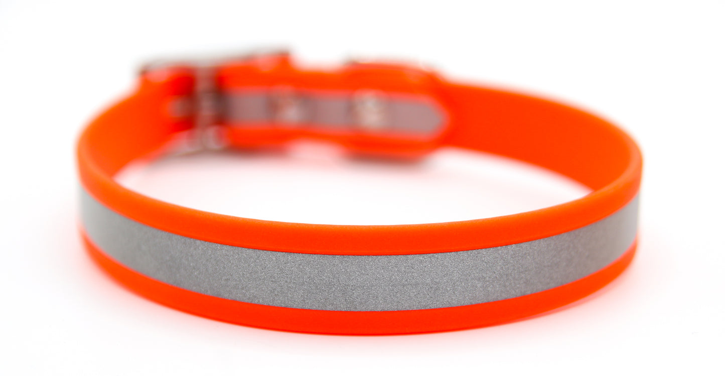 BioThane® Halsband reflektierend | Modell "Basic"