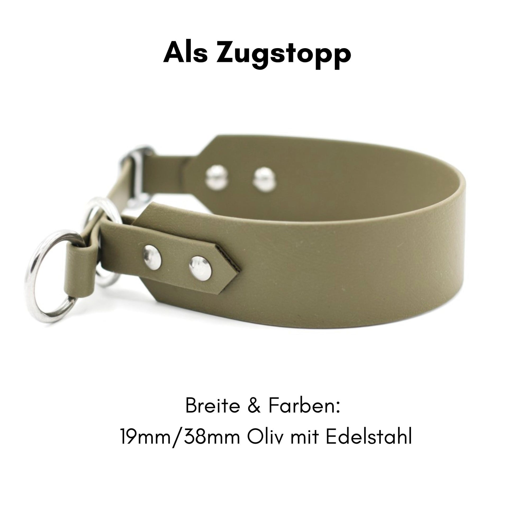 BioThane Halsband zweifarbig | Modell "Blended"  van Hundsen