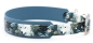 Preview: BioThane Halsband breit mit "White Wolf" Motiv
