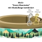 Preview: Green Mountains Motiv mit Khaki