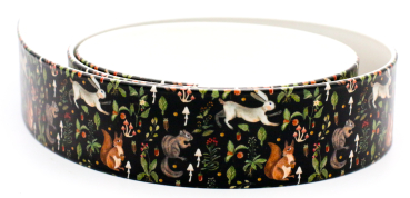 BioThane Halsband mit Forest Animals Motiv