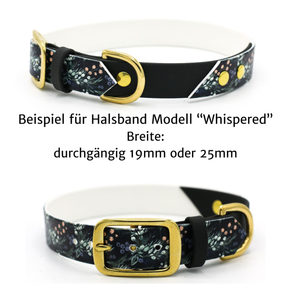 BioThane Halsband mit Juniper Berries
