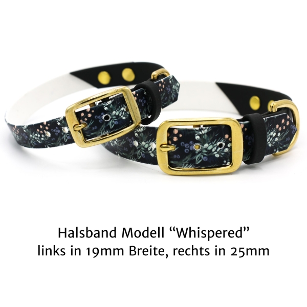 BioThane Halsband mit Juniper Berries in beiden Breiten