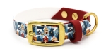 BioThane® Halsband "Christmas Village" | Breite: 19mm pder 25mm