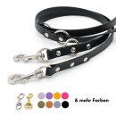 BioThane® Hundeleine "Basic" | dreifach verstellbar | verschiedene Breiten, Farben und Längen