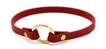 Leichtes Markenhalsband BioThane® | Crimson Red